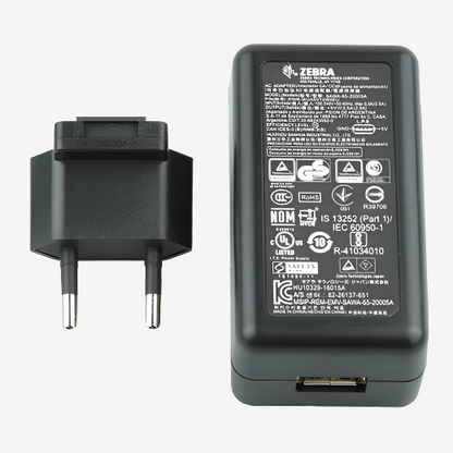 Zebra charging cradle (TC22R) Kit (Type F plug)