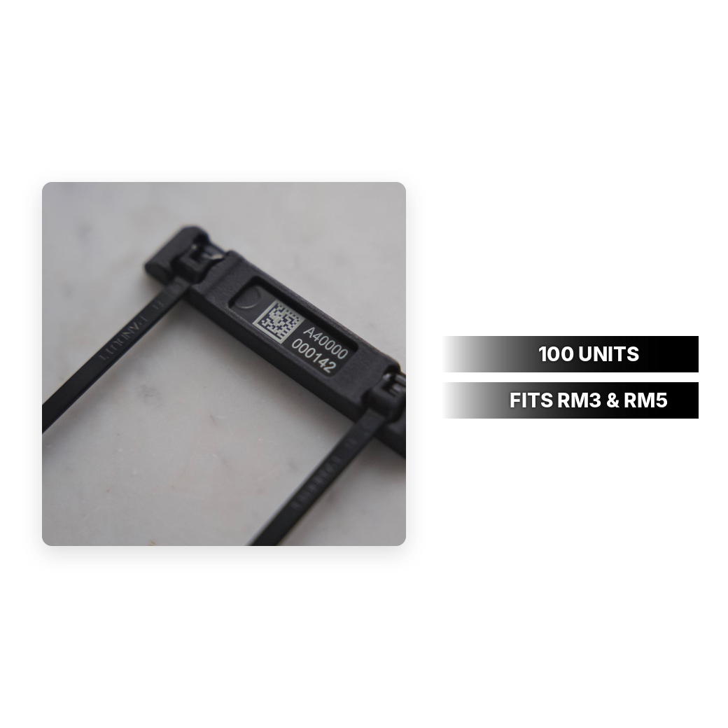 RFID tag mount for RM3 and RM5 hardtags, 100 units