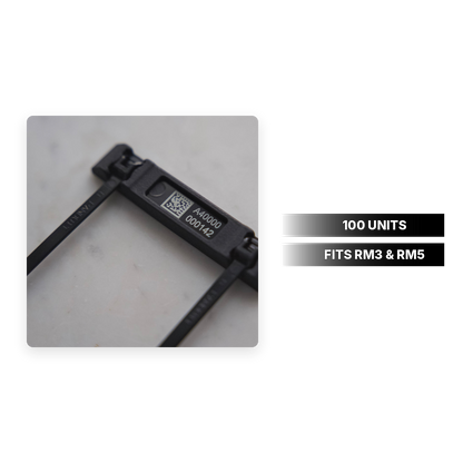 RFID tag mount for RM3 and RM5 hardtags, 100 units