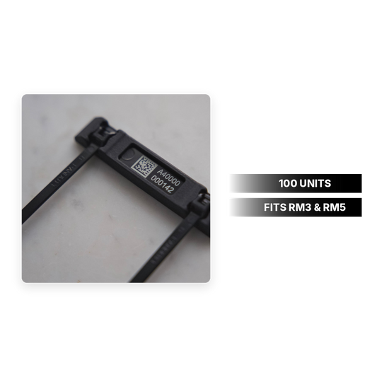 RFID tag mount for RM3 and RM5 hardtags, 100 units