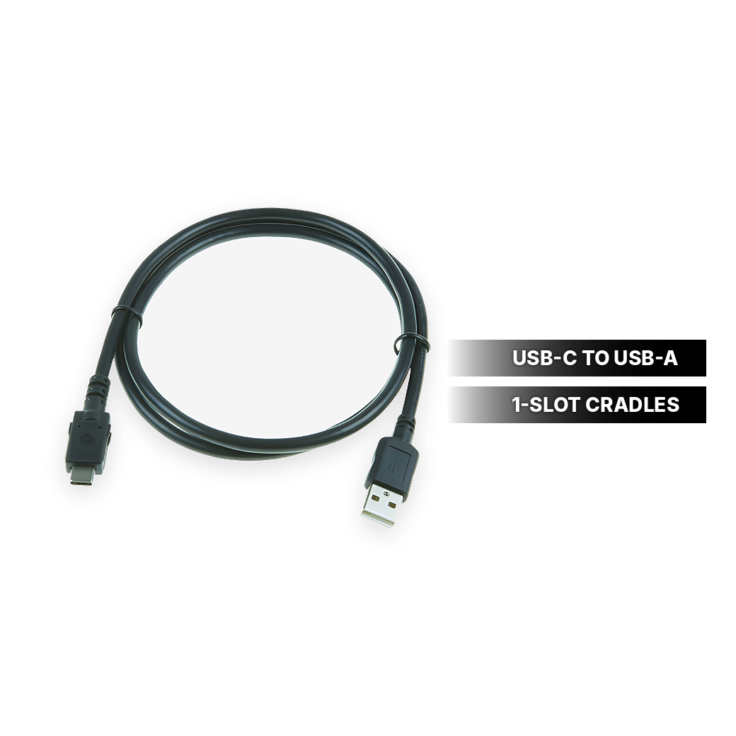 Zebra USB-C to USB-A cable